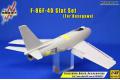 KASL/凱斯洛 1/48 K-48077 美國.空軍 F-86F-40'軍刀'戰鬥機適用前緣縫翼改裝套件