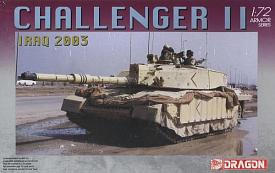 DRAGON 7228 1/72 英國.陸軍 '挑戰者II'坦克/2003年駐伊拉克式樣