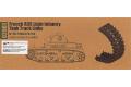 TRUMPETER 02061 1/35 WW II法國.陸軍 R-35輕型坦克適用活動履帶
