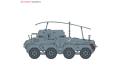 DRAGON 7444 1/72  WW II 德國.陸軍 Sd.Kfz.263 8輪裝甲車