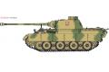 DRAGON 7506 1/72  WW II 德國.陸軍 Sd.Kfz.171 Ausf.D五號'黑豹'D後期生產型坦克