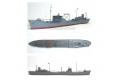FUJIMI 400426 1/700 WW II日本.帝國海軍 '東邦丸/TOHOMARU'特設油料補給艦