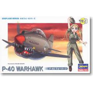 HASEGAWA  601119-TH-9  Q版飛機系列--#09 WW II美國陸軍P-40'戰鷹''戰鬥機