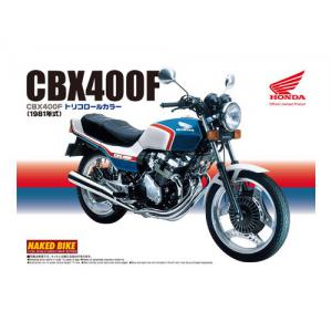 AOSHIMA 041000 1/12 本田機車 CBX-400F摩托車/1981年