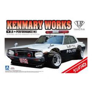 AOSHIMA 010686 1/24 日產汽車 '天際線/SKYLINE'轎跑車/可改裝LB WORKS或警車式樣