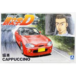 AOSHIMA 039519 1/24 鈴木汽車 CAPPUCCINO轎跑車/頭文字D 賽車.坂本式樣