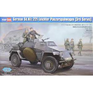 HOBBY BOSS 83812 1/35 WW II德國.陸軍 Sd.Kfz.221裝甲偵查車/第3批次