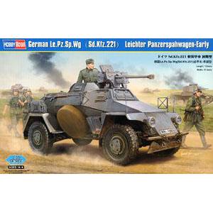 HOBBY BOSS 83813 1/35 WW II德國.陸軍 Sd.Kfz.221 輕型裝甲車/初期型