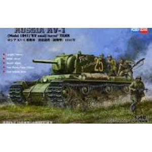 HOBBY BOSS 84810 1/48 WW II蘇聯.陸軍 KV-1 1941年(初期生產型)重型坦克溶接砲塔