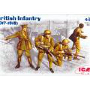 ICM 35301 1/35  1917~1918年 英國.陸軍 步兵人物@@
