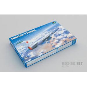 TRUMPETER 02898 1/48 蘇聯.空軍 蘇愷公司SU-11'捕魚籠'戰鬥機