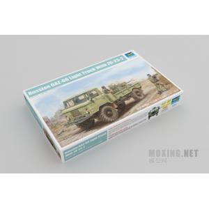 TRUMPETER 01017 1/35 俄羅斯.陸軍 GAZ-66運輸卡車帶ZU-23-2防空炮