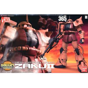 BANDAI 5057593 1/48 Mega版 Size MS-06S紅薩克 Char`s Zaku II