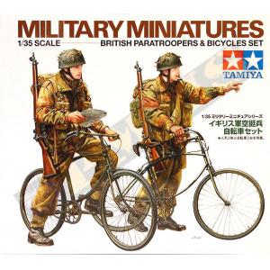 TAMIYA 35333 1/35 WW II英國.陸軍 空降兵&腳踏車人物