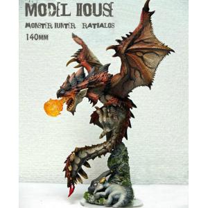 魔物獵人 140mm 噴火龍 樹脂
