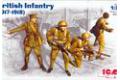 ICM 35301 1/35  1917~1918年 英國.陸軍 步兵人物@@