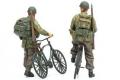 TAMIYA 35333 1/35 WW II英國.陸軍 空降兵&腳踏車人物