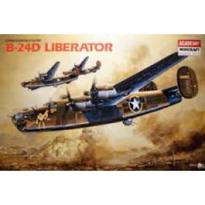 ACADEMY 1692 1/72 WW II美國.陸軍 B-24D'解放者'轟炸機