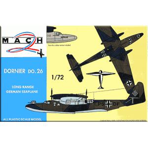 MACH 2 GP-016 1/72 二戰德國.空軍 多尼爾公司 DO-26水上飛機@@