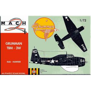 MACH 2 GP-013 1/72 美國.海軍 格魯曼飛機公司 TBM-3W預警機@@
