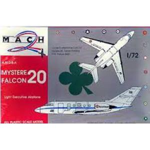 MACH 2 GP-007 1/72 法國 達梭公司 MYSTERE-20'鷹'連絡機/法國陸戰隊塗裝式樣@@