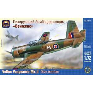 ARK MODELS 72017 1/72 美國.海軍 沃特公司'復仇者'俯衝轟炸機