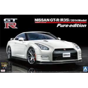 AOSHIMA 011324 1/24 日產汽車 R35 GT-R轎跑車/2014年.含VR38DETT引擎