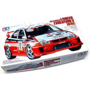 TAMIYA 24203 1/24 三菱汽車 LANCER EVO.五代 賽車/1998年拉力賽事塗裝式樣