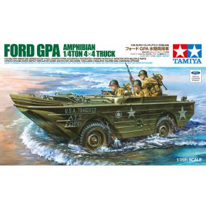 TAMIYA 35336 1/35 WW II美國.陸戰隊 福特汽車 1/4頓4X4 GPA水陸兩棲吉普