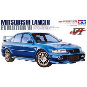 TAMIYA 24213 1/24 三菱汽車 LANCER EVO.6代 轎跑車