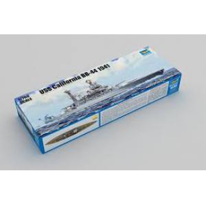 TRUMPETER 05783 1/700 WW II美國.海軍 BB-44田納西級'加利福尼亞'戰列艦/1941年