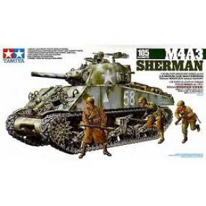 特價 TAMIYA 35251 1/35 WW II美國.陸軍 M-4A3'謝爾曼'帶105mm榴炮步兵支援型坦克