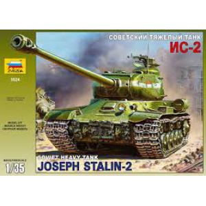ZVEZDA 3524 1/35 WW II蘇聯.陸軍 JS-2'斯大林'重型坦克