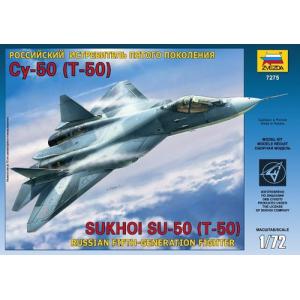 ZVEZDA 7275 1/72 蘇聯.蘇霍伊設計局 PAK FA T-50 SU-57 第5代匿蹤戰鬥機