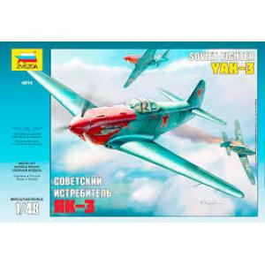 ZVEZDA 4814 1/48 WW II蘇聯.空軍 雅克公司/YAK-3戰鬥機