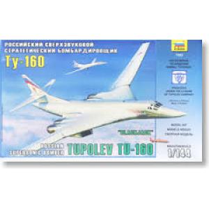 ZVEZDA 7002 1/144 蘇聯空軍 TU-160'黑傑克'超音速轟炸機@@