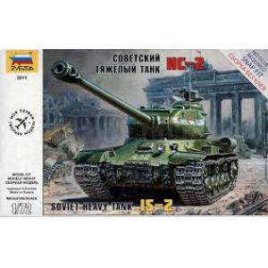 ZVEZDA 5011 1/72 WW II蘇聯.陸軍 JS-2'斯大林'重型坦克/免膠水黏合.卡緊式模型