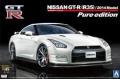 AOSHIMA 011324 1/24 日產汽車 R35 GT-R轎跑車/2014年.含VR38DE...