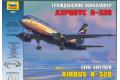 ZVEZDA 7003 1/144 空中巴士公司 A-320民用客機@@