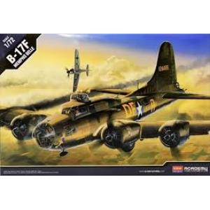 ACADEMY 12495 1/72 WW II美國.陸軍 波音公司B-17F'飛行堡壘'轟炸機/孟斐斯美女塗裝式樣