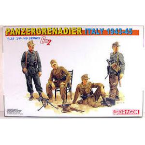 DRAGON 6348 1/35 WW II德國.陸軍 1943-45年義大利戰線裝甲擲彈兵人物