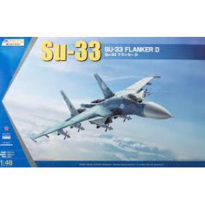 KINETIC K-48062 1/48 俄羅斯.空軍 蘇愷公司SU-33'側衛D'戰鬥機 @@