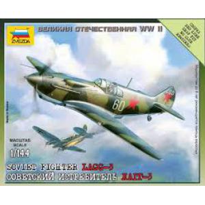 ZVEZDA 6118 1/144 WW II蘇聯.空軍 拉沃契金公司 LAGG-3戰鬥機