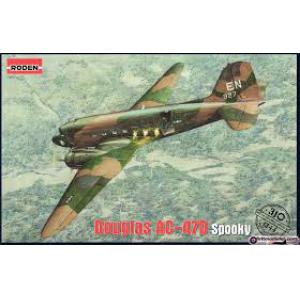RODERN 310 1/144 美國.道格拉斯飛機公司 AC-47D'幽靈'砲艇機