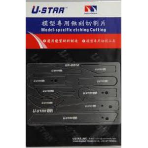 U-STAR UP-0014/ua-80014 模型專用蝕刻切割片 MODEL-SPECIFIC ETCHING CUTTING