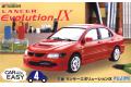 FUJIMI 077031 1/24 EASY CAR MODEL系列--#4 三菱汽車 LANCER EVOLUTION IX轎車@@