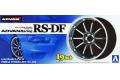 AOSHIMA 009017 1/24 日本橫濱輪胎公司 ADVAN RACING系列RS-DF 19英吋改造輪框