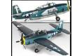 ACADEMY 12285 1/48 WW II美國.海軍 TBM-3'復仇者'魚雷機/駐BUNKER HILL航空母艦塗