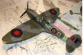 TAMIYA 89730 1/48 WW II英國.空軍 超級馬林 '噴火'Vb戰鬥機帶7個工作人物