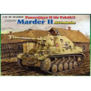 DRAGON 6423 1/35 WW II德國陸軍 Sd.Kfz.131'黃鼠.狼II'中期生產型坦克殲擊車